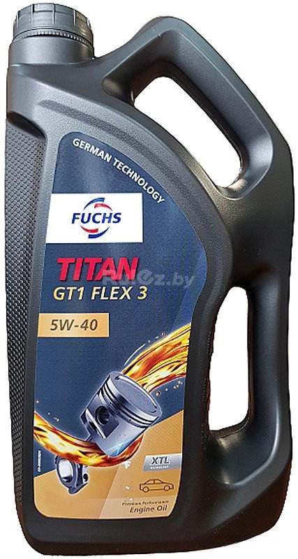Моторное масло Fuchs Titan GT1 Flex 3 5W-40 5л