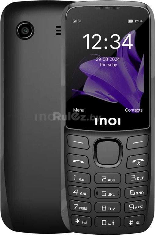 Телефон Inoi 244 Modern Plus 4G (черный)