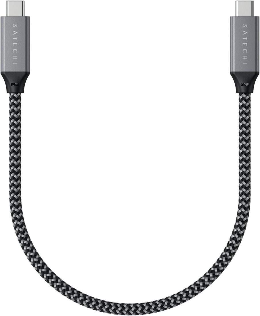 Кабель Satechi USB4 USB Type-C - USB Type-C ST-U4C25M (0.25 м)
