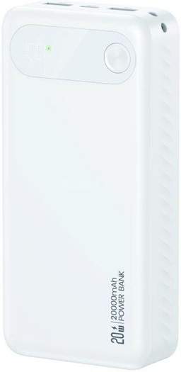 Внешний аккумулятор Usams CD251 PB80 20000mAh (белый)