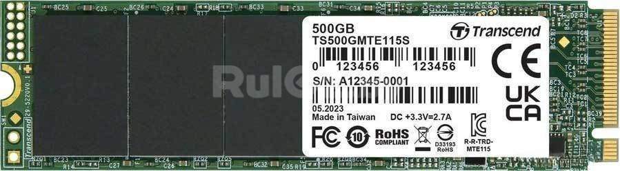 SSD Transcend 115S 500GB TS500GMTE115S