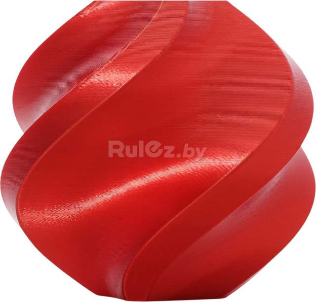 Филамент Bambu Lab Pla Silk+ A06-R0-1.75-1000-SPL (1кг, красный леденец)