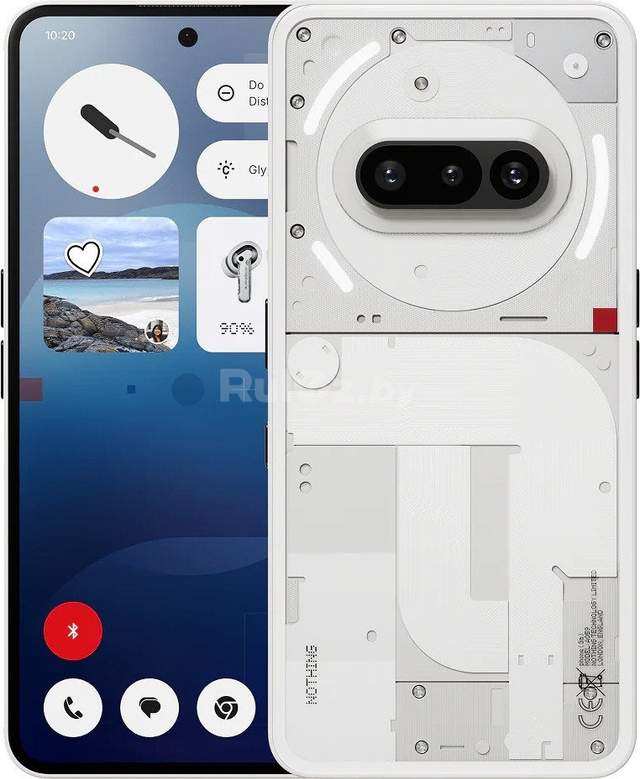 Телефон Nothing Phone (3a) 12GB/256GB (белый)