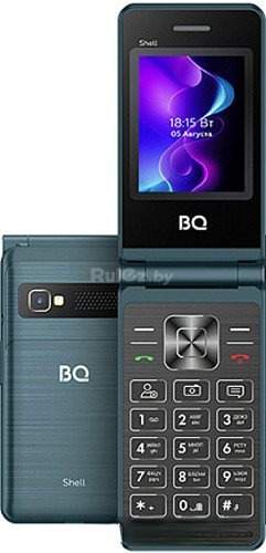Кнопочный телефон BQ BQ-2411 Shell (бирюзовый)