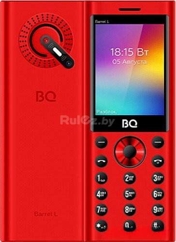 Кнопочный телефон BQ BQ-2458 Barrel L (красный)