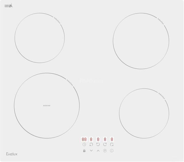 Варочная панель Evelux HEI 641 W