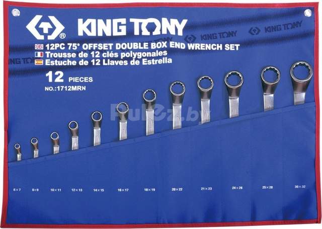 Набор ключей King Tony 1712MRN (12 предметов)