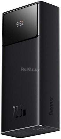 Внешний аккумулятор Baseus Star-Lord Digital Display Fast Charging Power Bank 30000mAh 22.5W (черный)