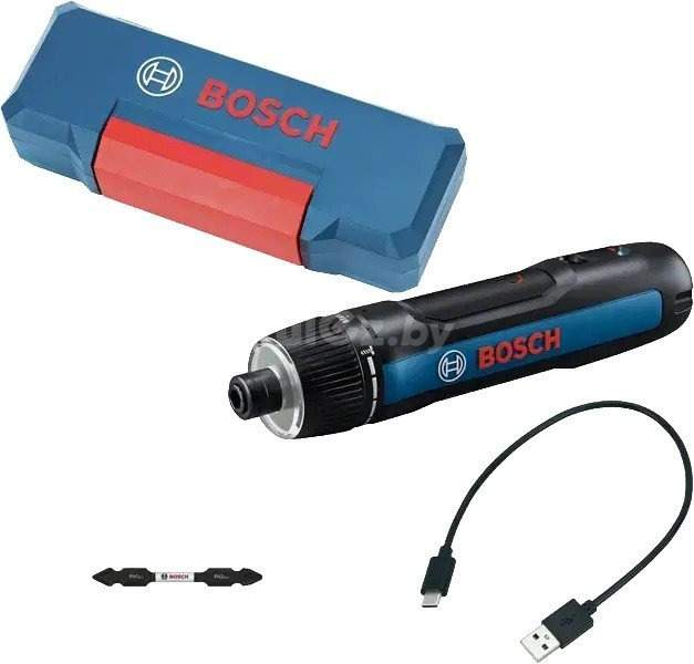 Электроотвертка Bosch Go Professional 06019H2200 (с АКБ, кейс)