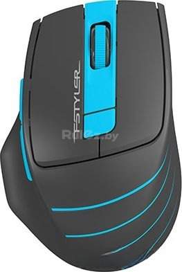 Мышь A4Tech Fstyler FG30S (черный/голубой) A4Tech Fstyler FG30S (серый/голубой)