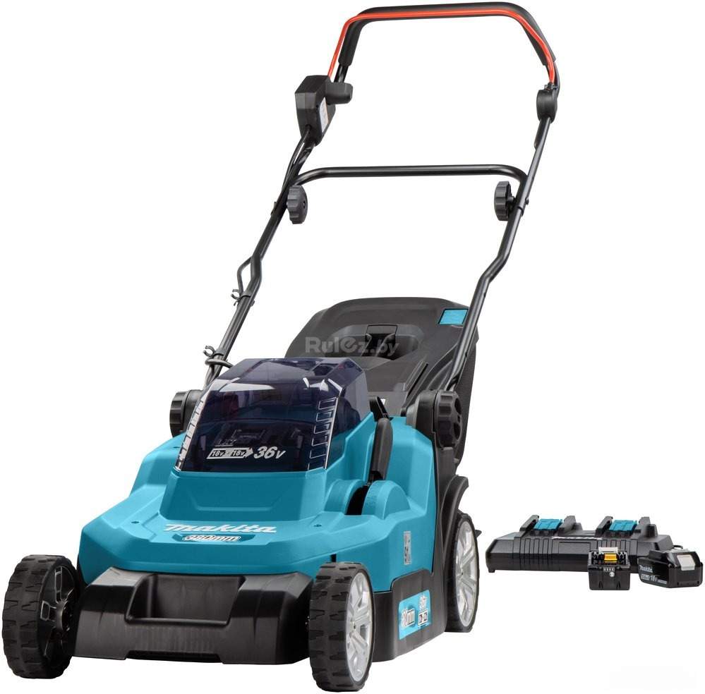Газонокосилка Makita DLM382PT2 (с 2-мя АКБ)