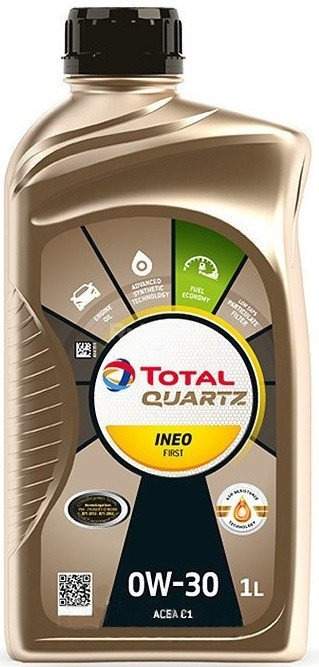 Моторное масло Total Quartz Ineo First 0W-30 1л Total Quartz Ineo First 0W-30 ACEA C1 1л