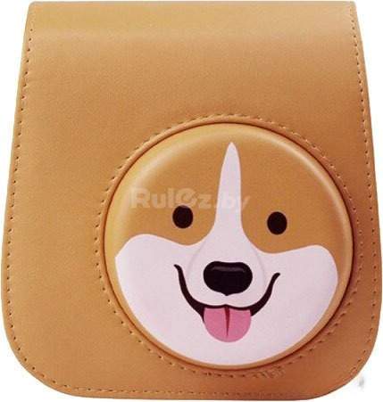 Чехол Caiul для Instax Mini 11 (brown corgi)
