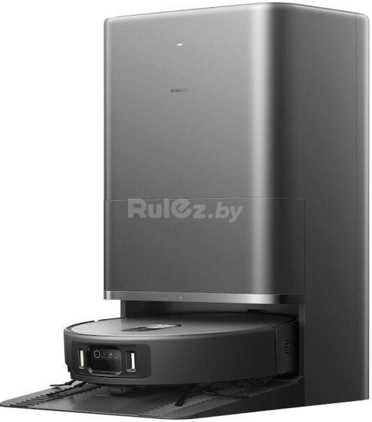 Робот-пылесос Xiaomi Robot Vacuum 6 Max PV11GL Dark Gray Silver (евровилка, темно-серый)
