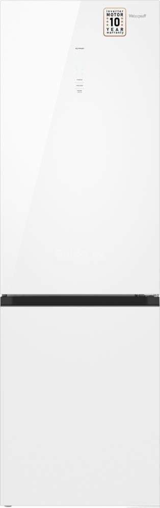 Холодильник Weissgauff WRK 2000 Total NoFrost Inverter White Glass