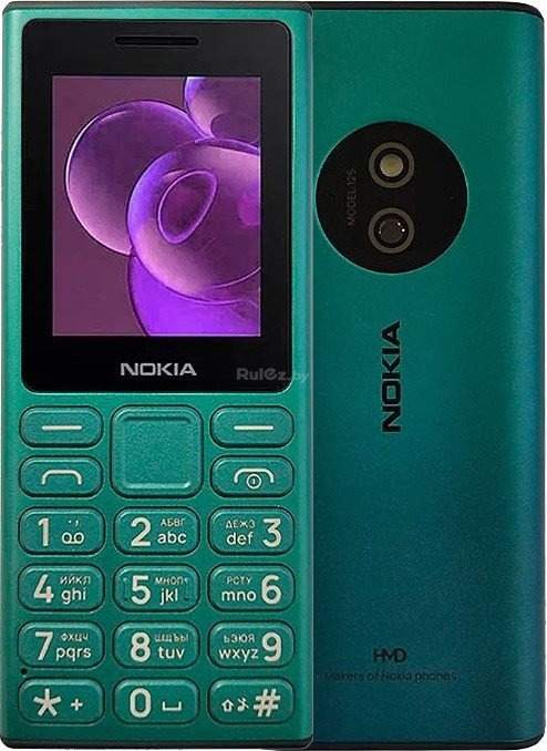 Кнопочный телефон Nokia 125 4G (2024) Dual SIM TA-1655 (зеленый) Nokia 125 (2024) Dual SIM TA-1655 (зеленый)