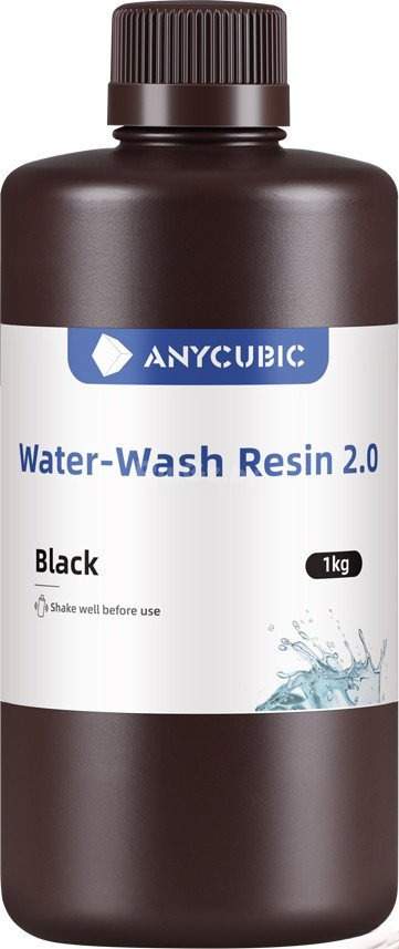 Фотополимер Anycubic Water-wash 2.0 SSX2BK-10 (1л, черный)
