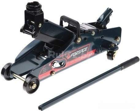 Подкатной домкрат FORSAGE TH22501CB с фиксацией 2.5т.