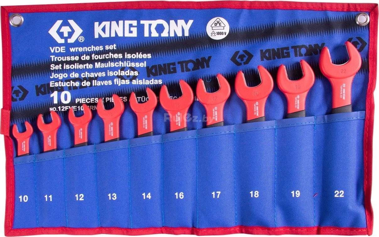 Набор ключей King Tony 12FVE10MRN (10 предметов)