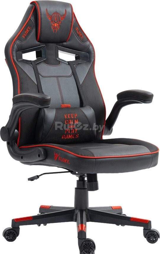Игровое (геймерское) кресло FLOKY Asgard Red (красный)