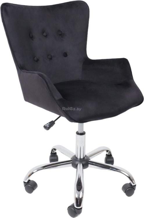 Офисное кресло AksHome Bella (Black/Seven 035/велюр/черный)