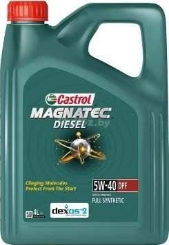 Моторное масло Castrol Magnatec Diesel 5W-40 DPF VW 502.00/505.00/505.01 4л