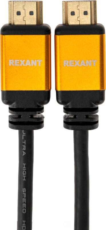 Кабель Rexant HDMI - HDMI 17-6002 (1.5 м, черный) Rexant HDMI - HDMI 17-6003 (1.5 м, черный)
