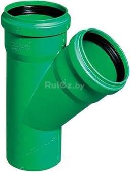 Фитинг Ostendorf тройник KG2000EA 160/110x45° 772350