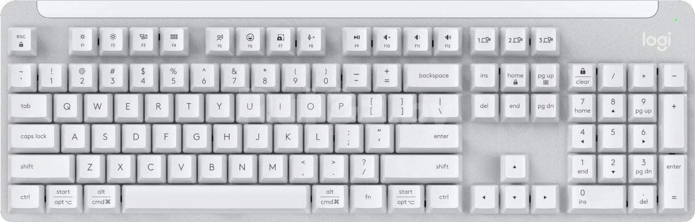 Клавиатура Logitech Signature K865 920-011892 (белый, нет кириллицы) Logitech Signature K865 920-011893 (белый, нет кириллицы)