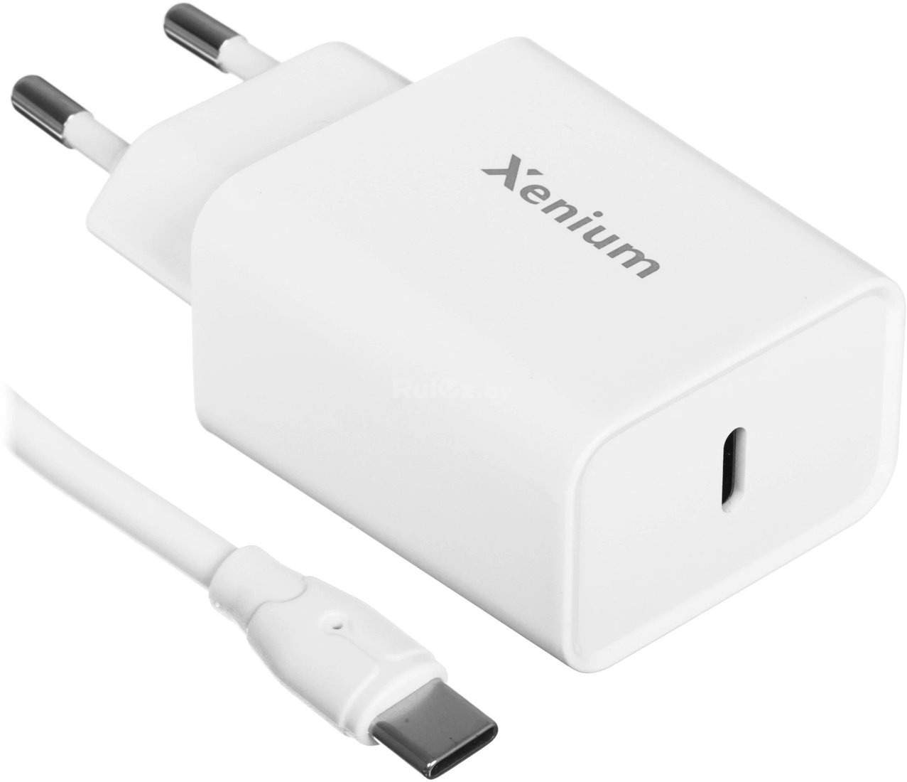 Сетевое зарядное Xenium X331 (белый)