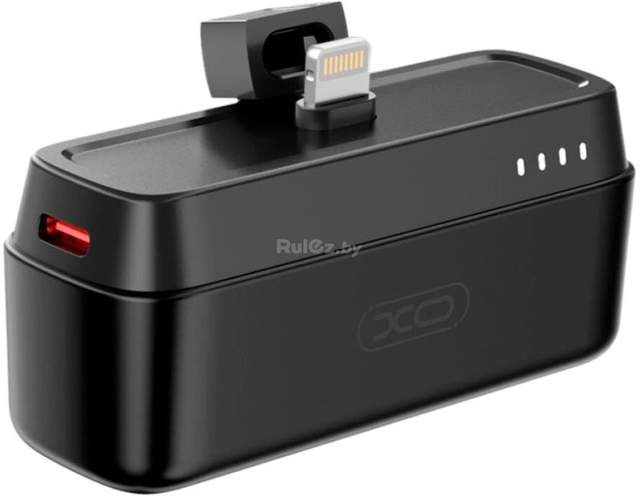 Внешний аккумулятор XO PR244 (iP) 5000mAh (черный)