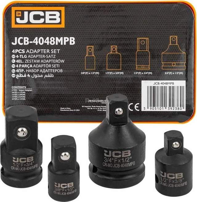 Набор адаптеров слесарных JCB -4048MPB (59166)