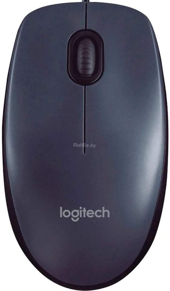 Мышь Logitech B100 (графит)