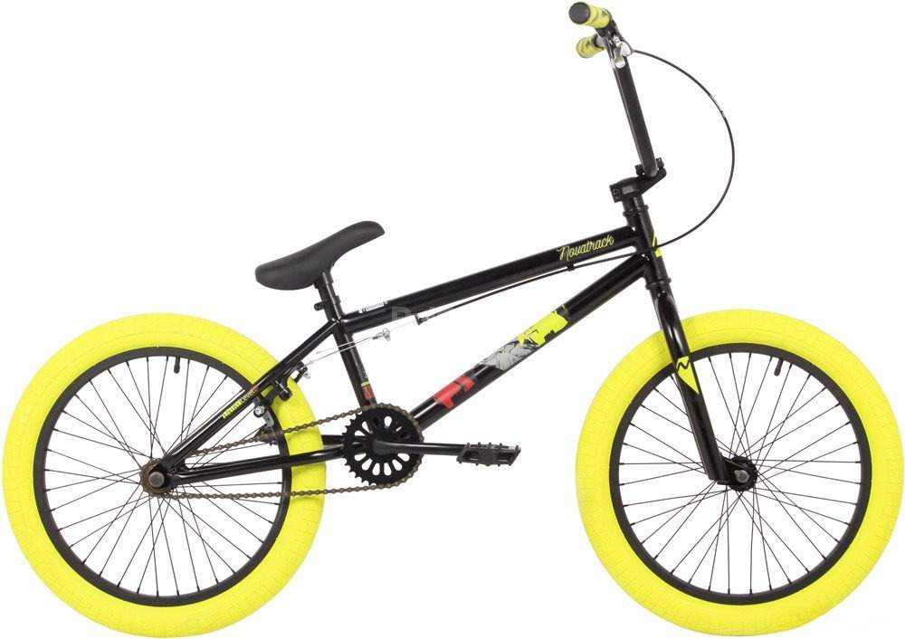 Велосипед Novatrack Wolf 2024 20BMX.WOLF.BK4 (черный)