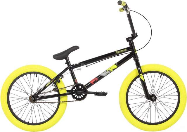 Велосипед Novatrack Wolf 2024 20BMX.WOLF.BK4 (черный)