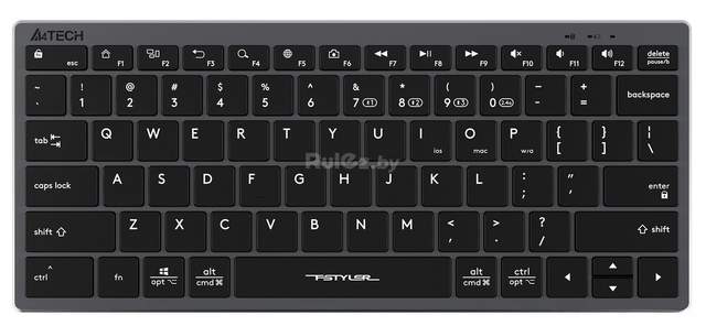Клавиатура A4Tech Fstyler FBX51C A4Tech Fstyler FBX51C (серый/черный)