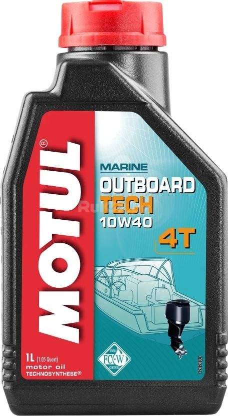Моторное масло Motul Outboard Tech 4T 10W-40 1л