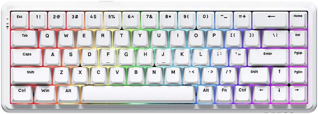 Клавиатура Ajazz AK680 Max (белый)