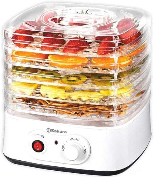 Сушилка для овощей и фруктов Sakura SA-7808