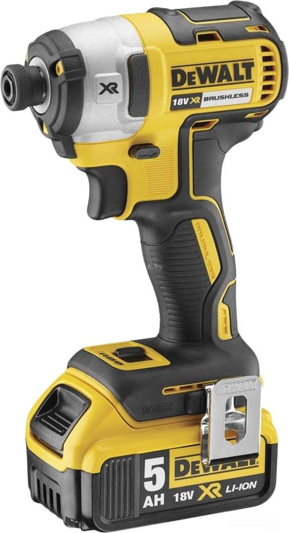 Ударный шуруповерт DeWalt DCF887P2 (с 2-мя АКБ 5 Ah)