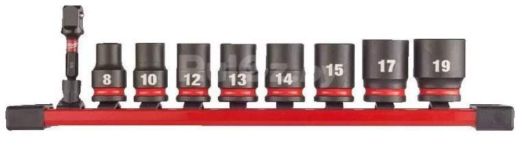 Набор головок слесарных Milwaukee 4932480454 (9 шт)