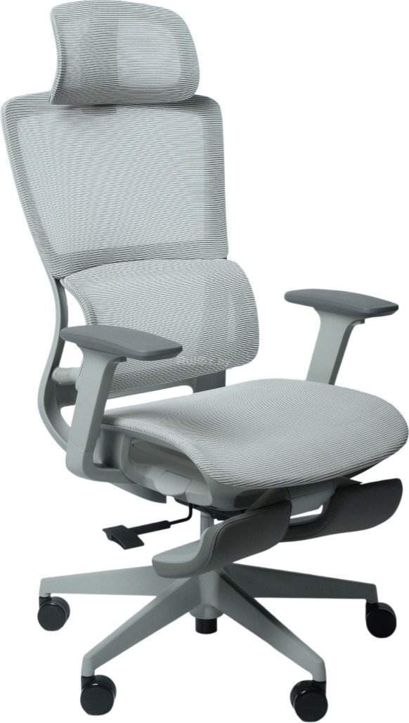 Офисное кресло SPARX FRS-8 Luster White (серый)