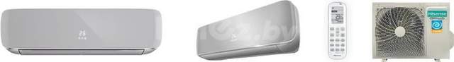 Кондиционер Hisense Silver Crystal Super DC Inverter R32 AS-10UW4RVETG01 (S)