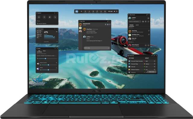 Игровой ноутбук ASUS V16 V3607VM-RP058 + 16 ГБ