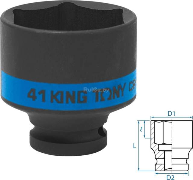 Головка слесарная King Tony 453541M