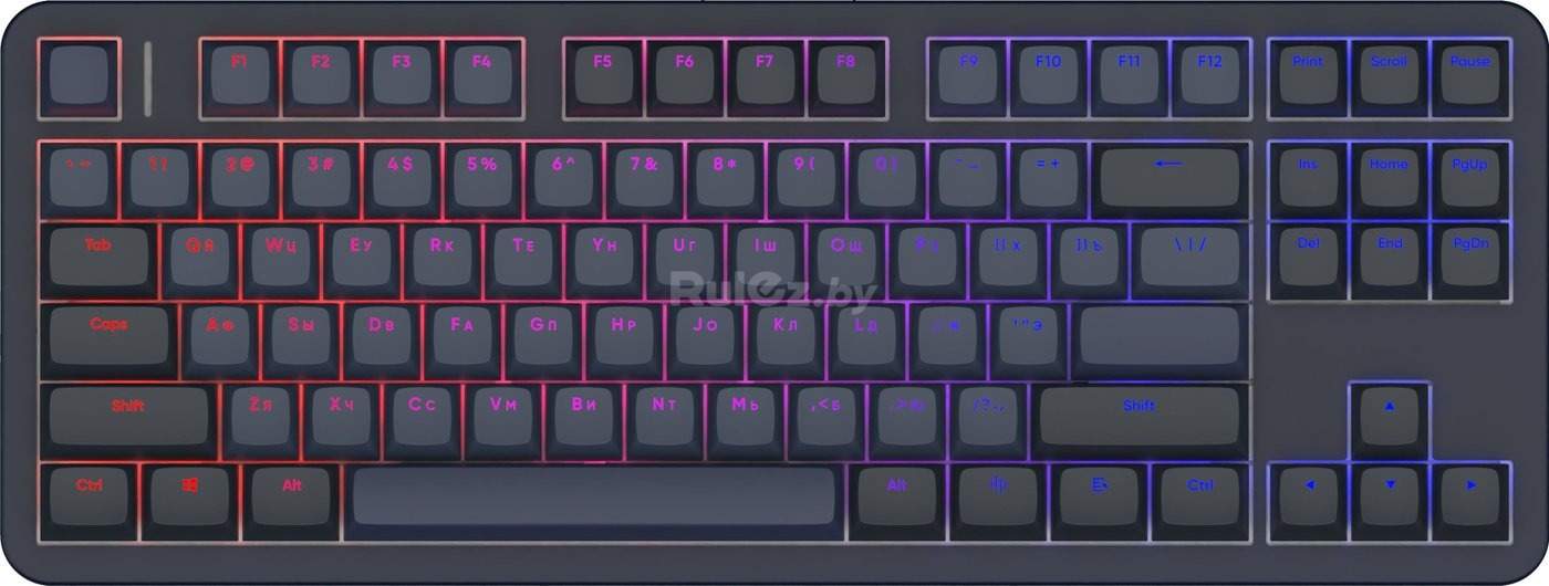 Клавиатура Red Square Alumix TKL Dark Matter (g3ms Sapphire)