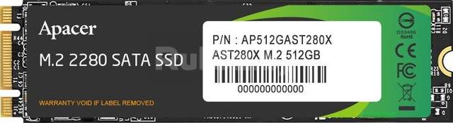 SSD Apacer AST280X 512GB AP512GAST280X-1