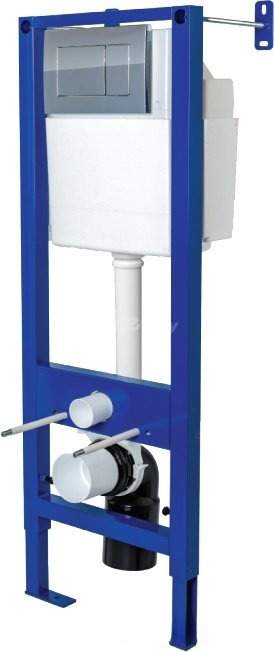 Инсталляция для унитаза Berges Wasserhaus Atom 040331 (хром)