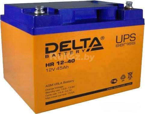 Аккумулятор для ИБП Delta HR 12-40 (12В/45 А·ч)
