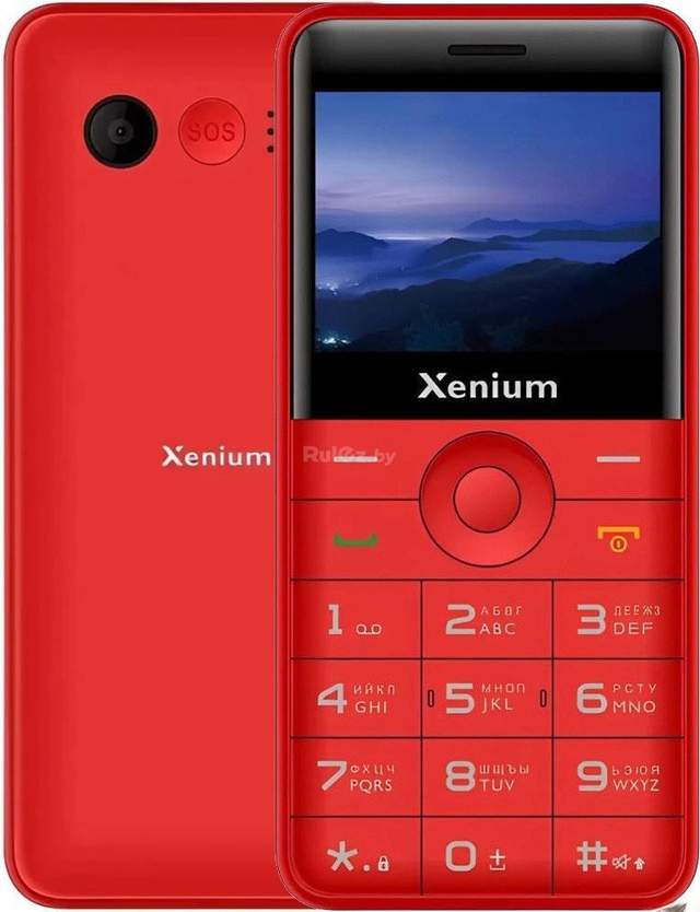 Телефон Xenium X700 (красный)